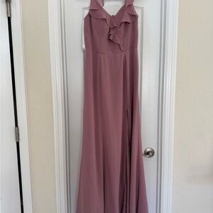 Azazie Mauve Dress